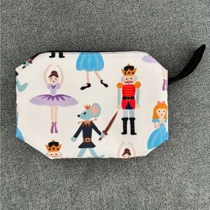 NWOT Nutcracker makeup bag, pouch, clutch
